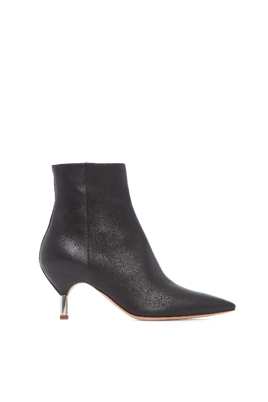 Mega Sale Valeria Ankle Boot in Black Leather