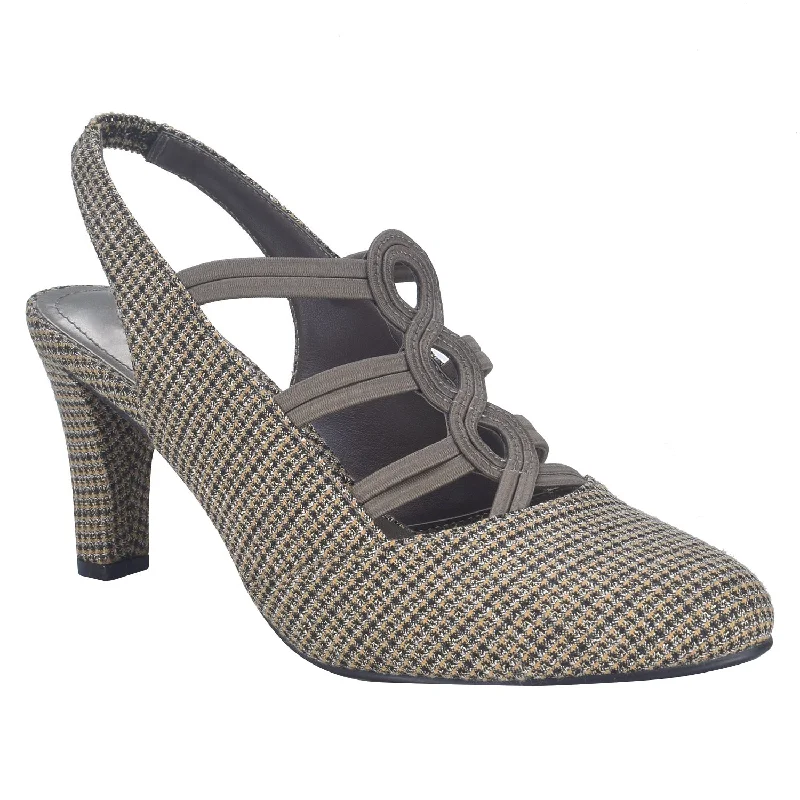 Hot Brand Discounts Velia Stretch Elastic Sling-back Pump with Memory Foam