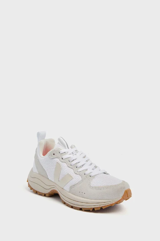 Style Revolution White Pierre Natural Venturi Sneakers