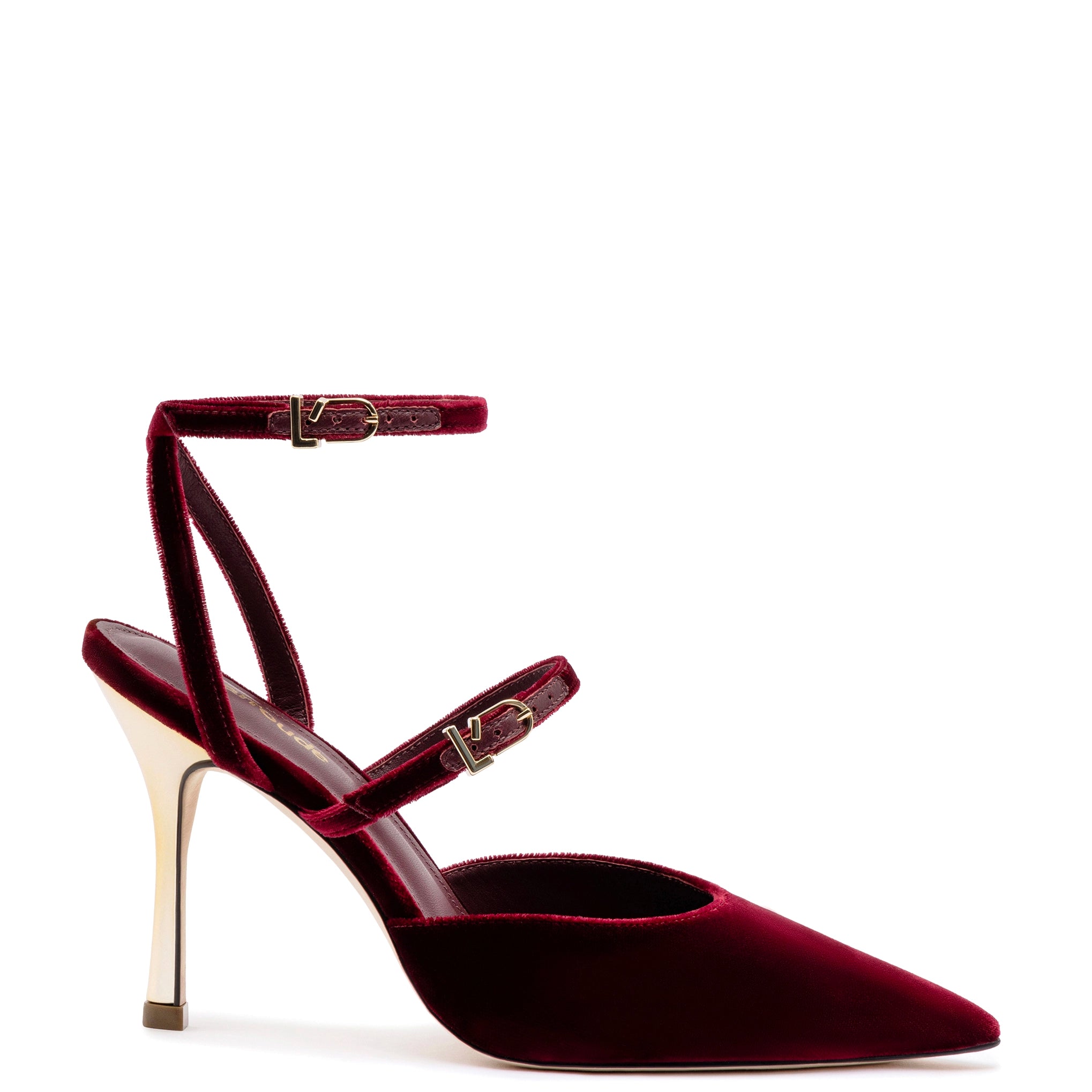 Comfortable Shoes Promotion Kris Pump In Wine Velvet