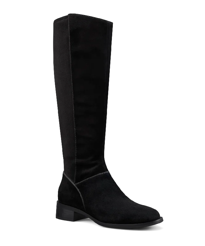 Outdoor Shoes Sale The Starling Tall Boot - Black Suede