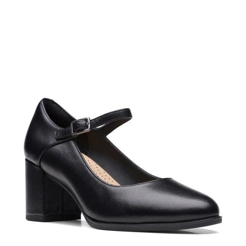 Luxury Women's Shoes Women's Clarks, Freva 55 Strap Pump