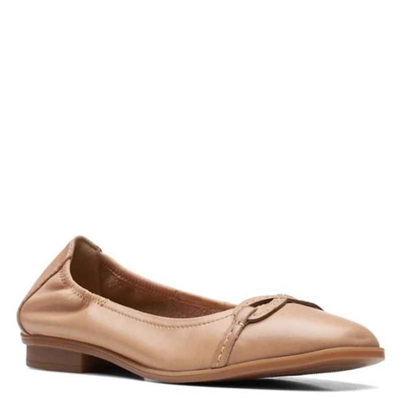 Daily Deals Women's Clarks, Lyrical Rhyme Flat