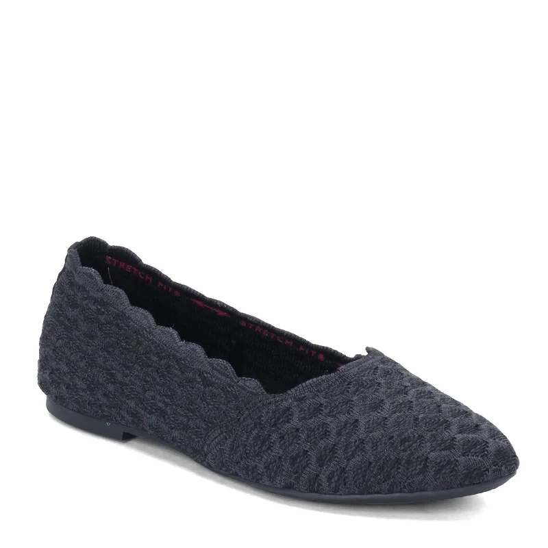 Chic Breathable Shoes Women's Skechers, Cleo - Honeycomb Flat