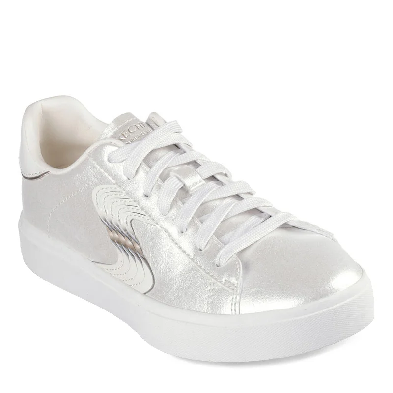 Sleek Dress Shoes Deal Women's Skechers, Eden LX - Slight Shimmer Sneaker