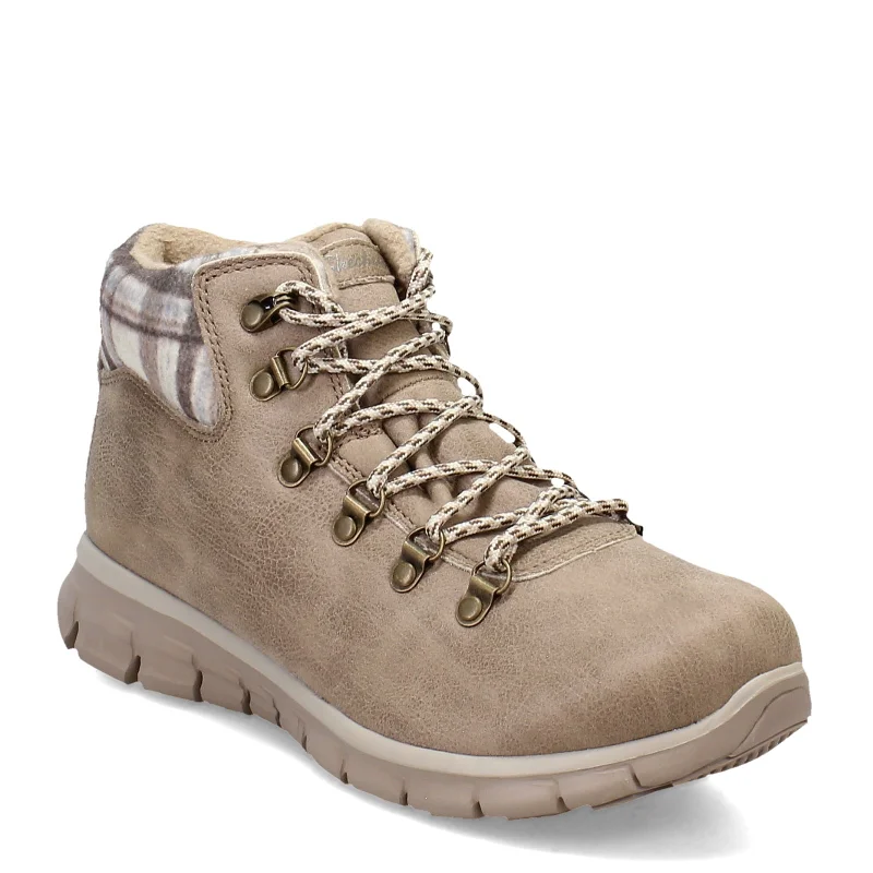 Massive Selection Sale Women's Skechers, Synergy - Plaid Mood Boot