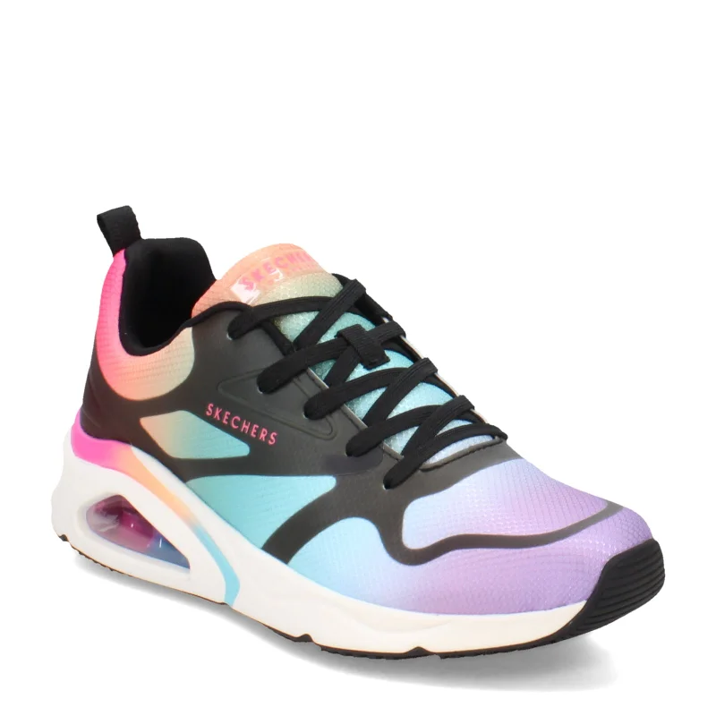 Non-Slip Work Shoes Sale Women's Skechers Street, Tres-Air Uno - Hazey Sunset Sneaker