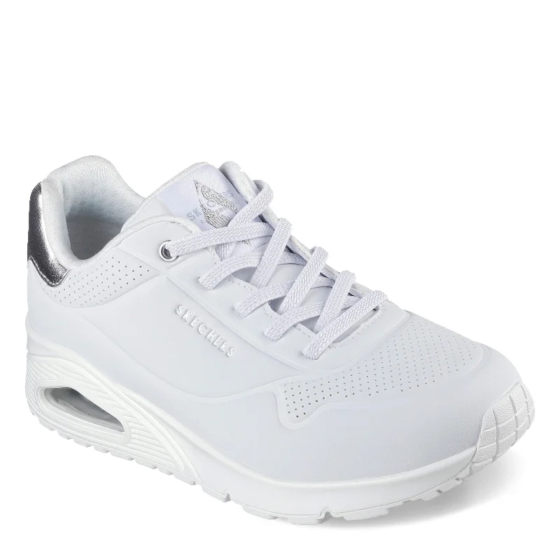 Fashion Casual Shoes Women's Skechers Street, Uno-Shimmer Away Sneaker