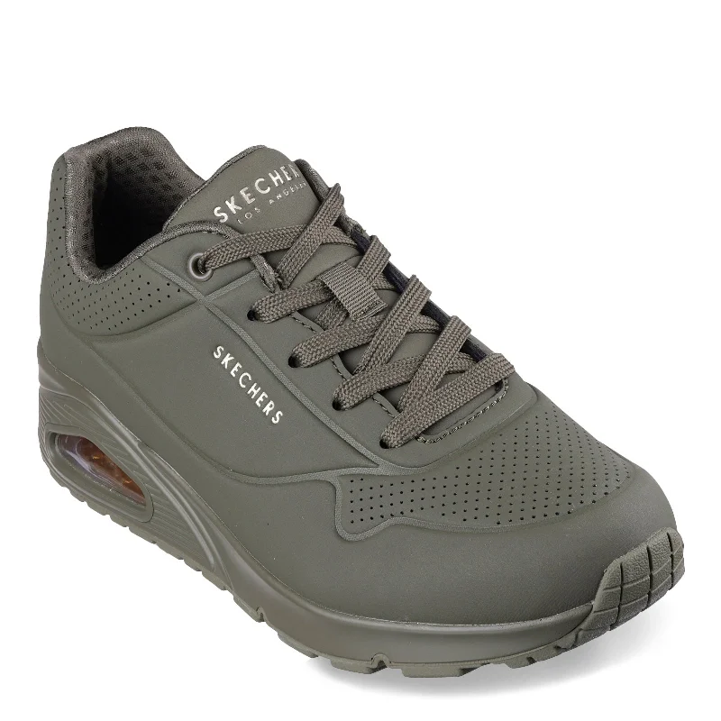 Fashionable Casual Loafers Women's Skechers Street, Uno - Stand on Air Sneaker - Wide Width