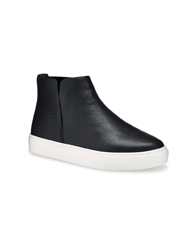 Seasonal Footwear Sale The Falcon - Black Leather