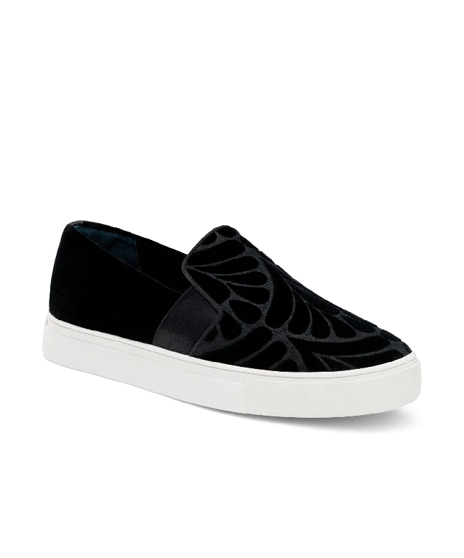 Adventure-Ready Footwear Sale The Swift - Black Velvet Embroidery