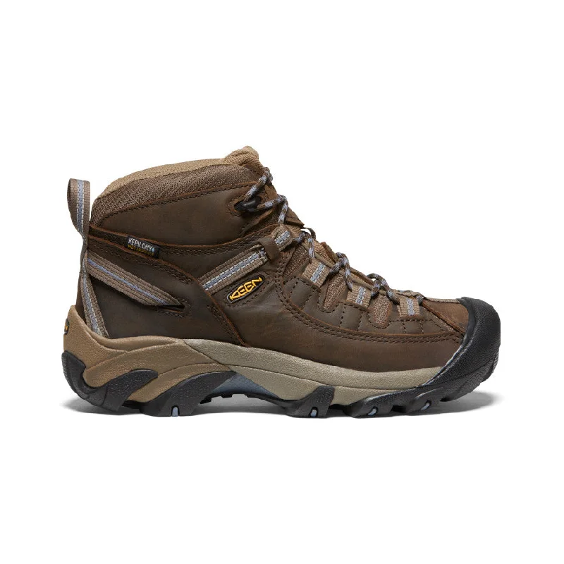Insane Discount Onslaught Women's Targhee II Waterproof Mid  |  Slate Black/Flint Stone