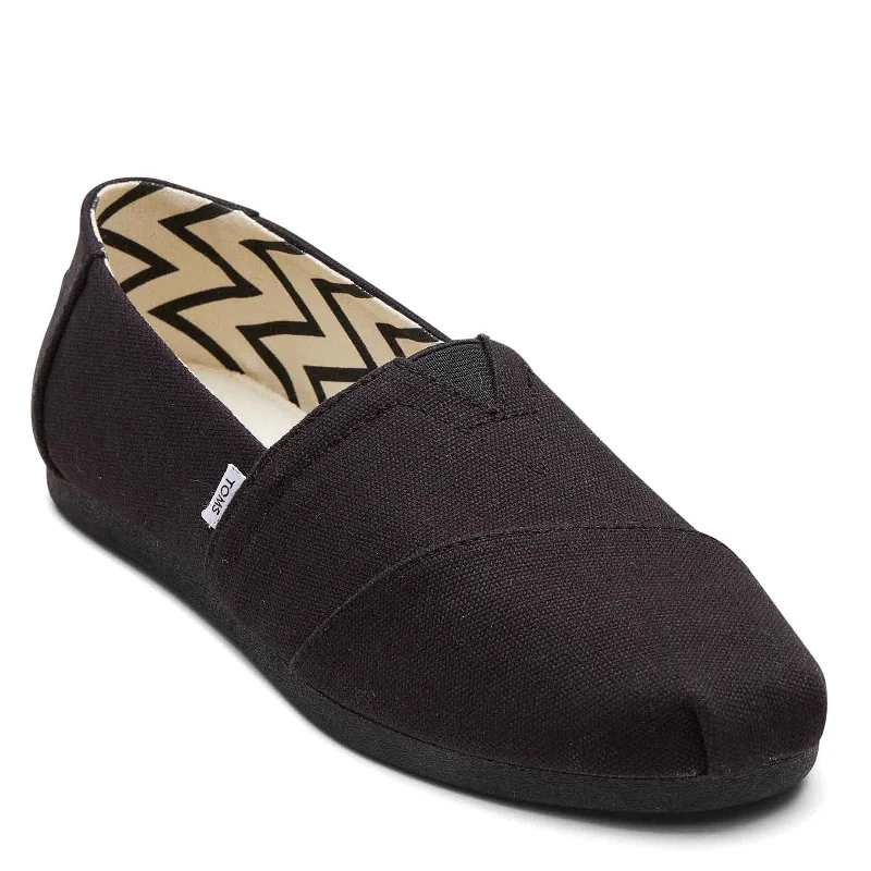 Fashion Frontiers Women's Toms, Alpargata Recycled Slip-On - Wide Width