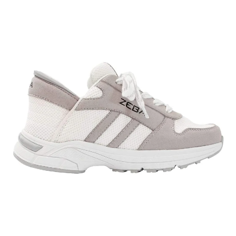 Street-Style Slip-Ons Zeba Women's White/Sand Slip On