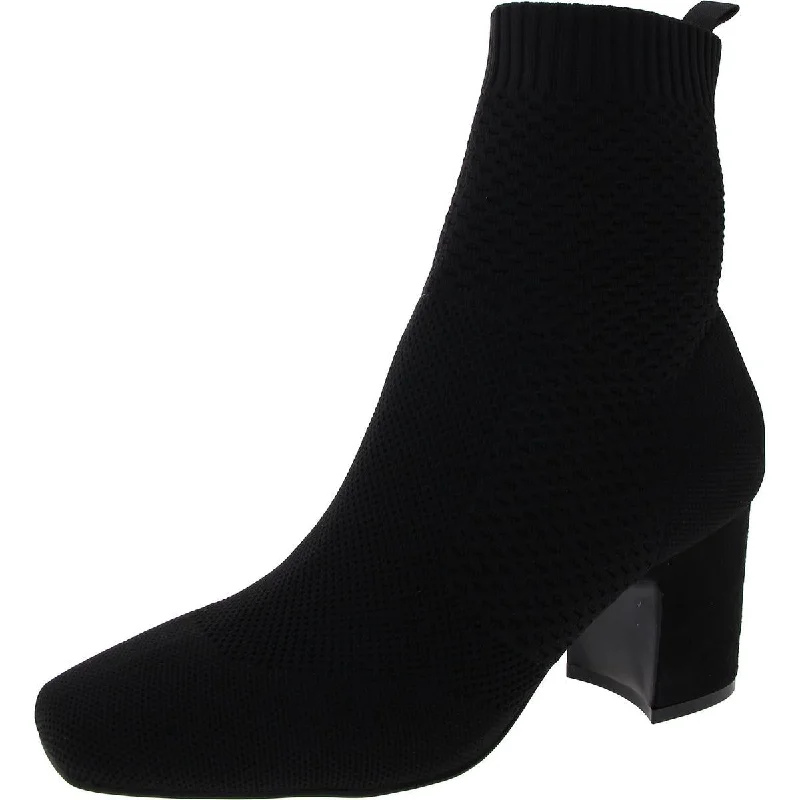 Affordable Trendy Fashion Anne Klein Womens Thalia Knit Solid Mid-Calf Boots