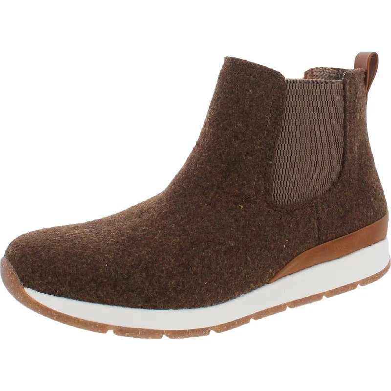 Non-Slip Work Shoes Sale B.O.C. Womens Kara Textured Ankle Chelsea Boots