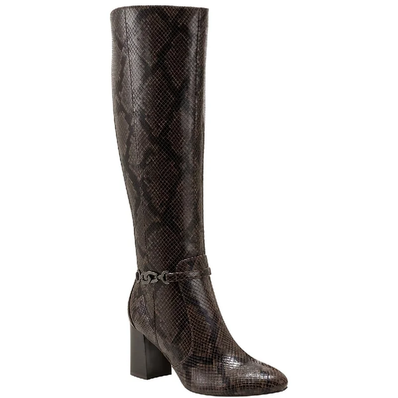 Chic & Modern Sales Bandolino Womens Brenda2 Faux Leather Pointed Toe Knee-High Boots