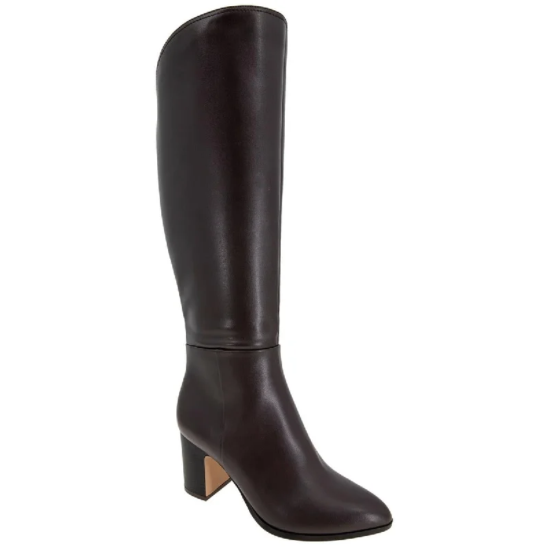 Exclusive Deals Online BCBGeneration Womens SEDI Faux Leather Block heel Knee-High Boots