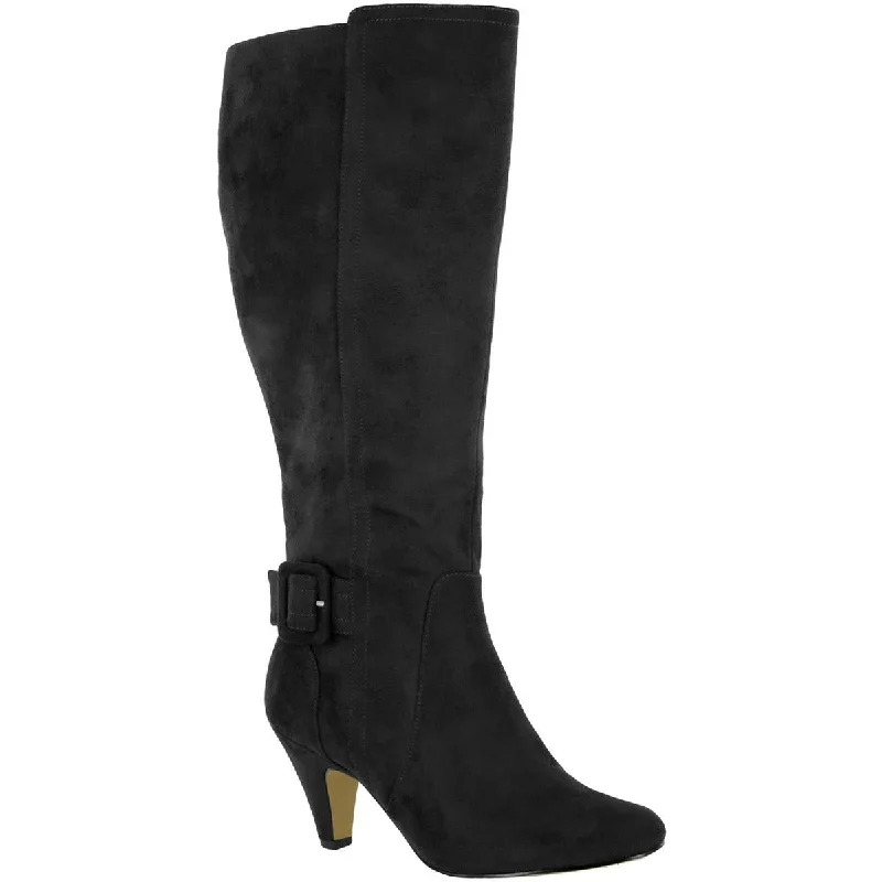 Contemporary Casual Footwear Bella Vita Womens Troy II Plus Faux Suede Wide Calf Mid-Calf Boots Contemporary Casual Footwear Bella Vita Womens Troy II Plus Faux Suede Wide Calf Mid-Calf Boots