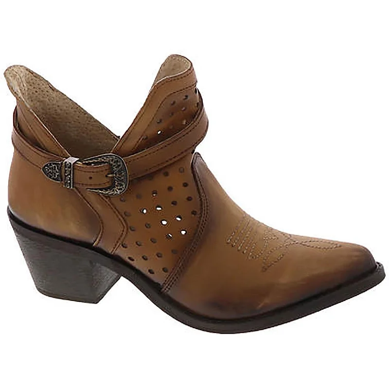 Slip-Resistant Footwear Promotion Circle G Womens Leather Laser Cu Shooties
