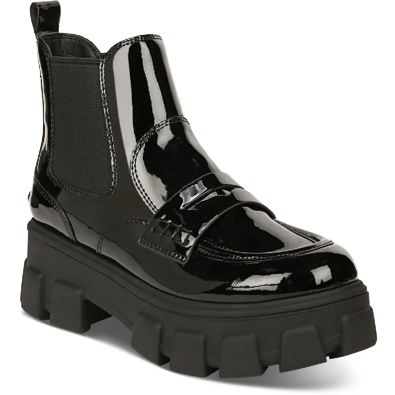 Fashionable Comfort Promotions Circus by Sam Edelman Womens Dia Patent Lugged Sole Chelsea Boots Fashionable Comfort Promotions Circus by Sam Edelman Womens Dia Patent Lugged Sole Chelsea Boots