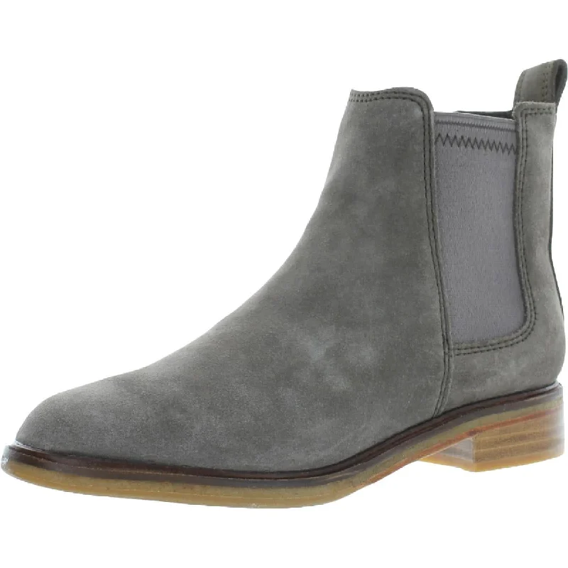 Exclusive Discounts Clarks Womens Clarkdale Arlo Suede Pull On Chelsea Boots