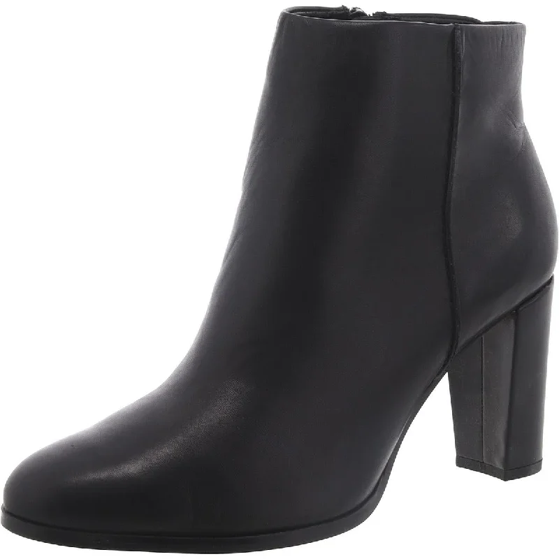 Chic And Trendy Clarks Womens Kaylin Fern Leather Zipper Ankle Boots