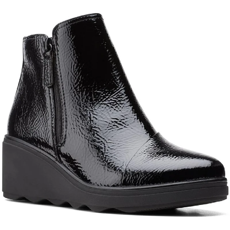 Shop Sales Clarks Womens Mazy Eastham Wedge Ankle Boots