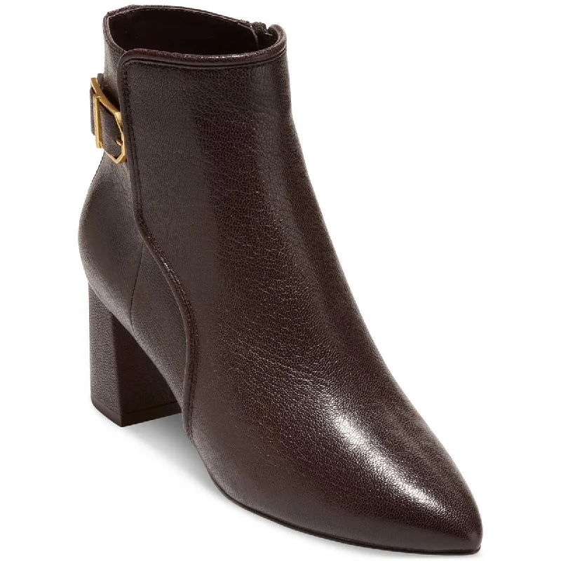 Refined Fashion Sale Cole Haan Womens Modern Classics Ettie Leather Buckle Booties