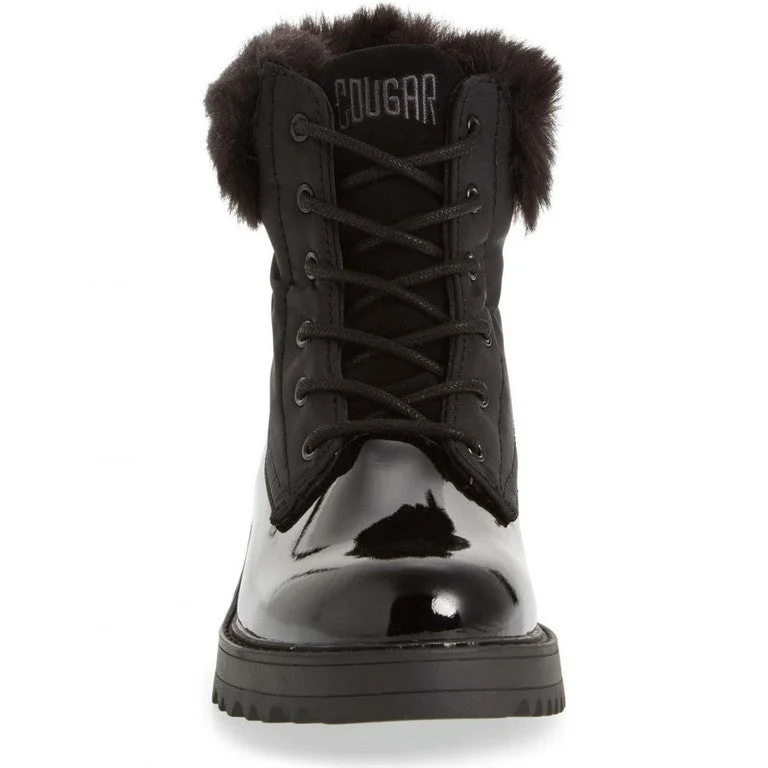 Style Revolution Cougar Gatineau- Black Patent - WATERPROOF