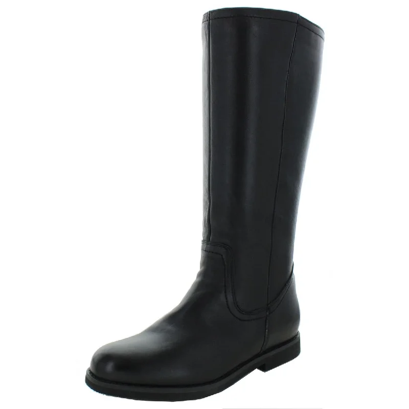 Timeless Style Promotions David Tate Womens Leather Round Toe Knee-High Boots
