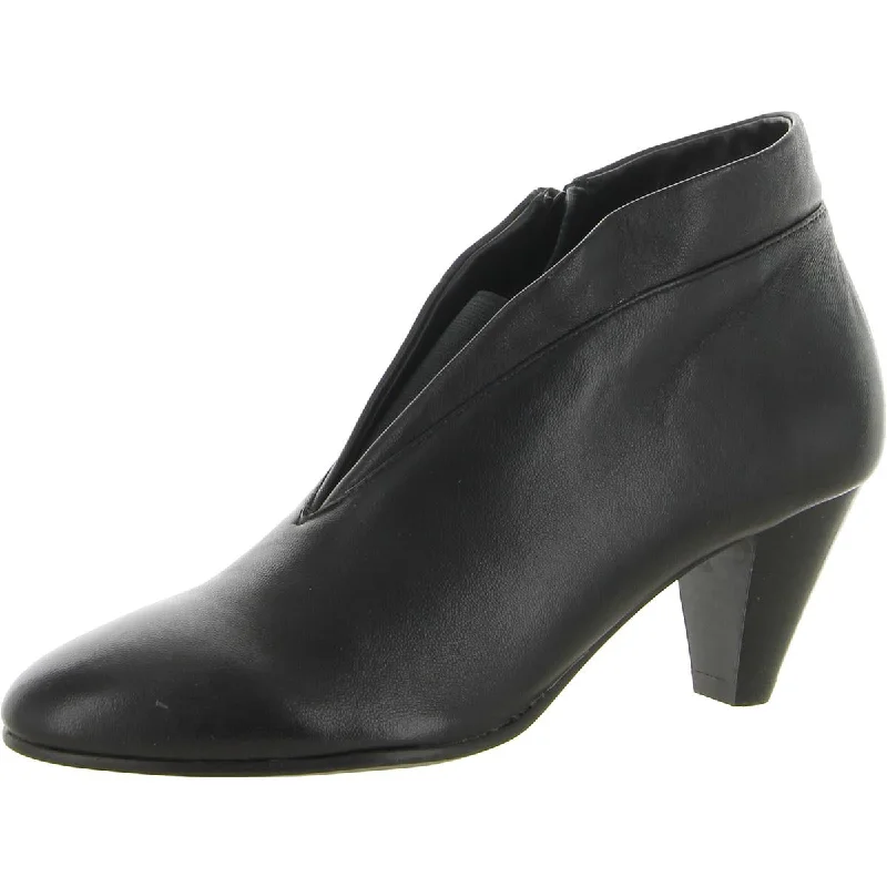 Street-Ready Casual Shoes David Tate Womens Natalie Leather Zip Up Ankle Boots