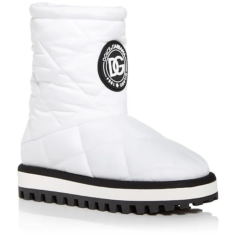 Limited-Time Offer Dolce & Gabbana Womens Quilted Ankle Winter & Snow Boots