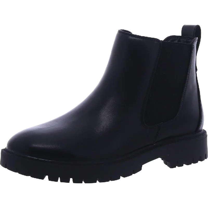 Gift Ideas Dream Pairs Womens Faux Leather Pull On Chelsea Boots