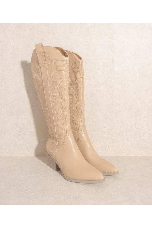 Contemporary Chic Promotions SAMARA - Unique long leather boots for women