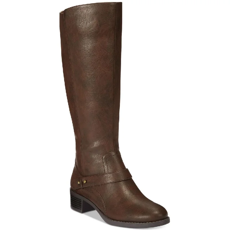 Holiday Discount Easy Street Womens Jewel Plus Wide Calf Slip-On Knee-High Boots
