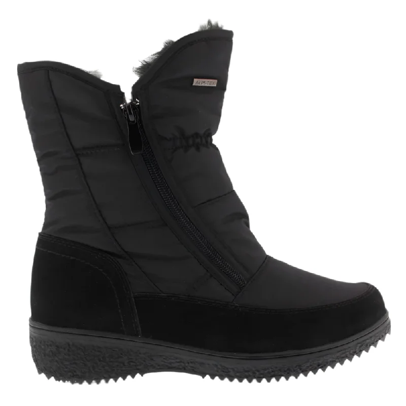Flexible Sole Shoes Sale Spring Step Ernestina Waterproof Boot Black