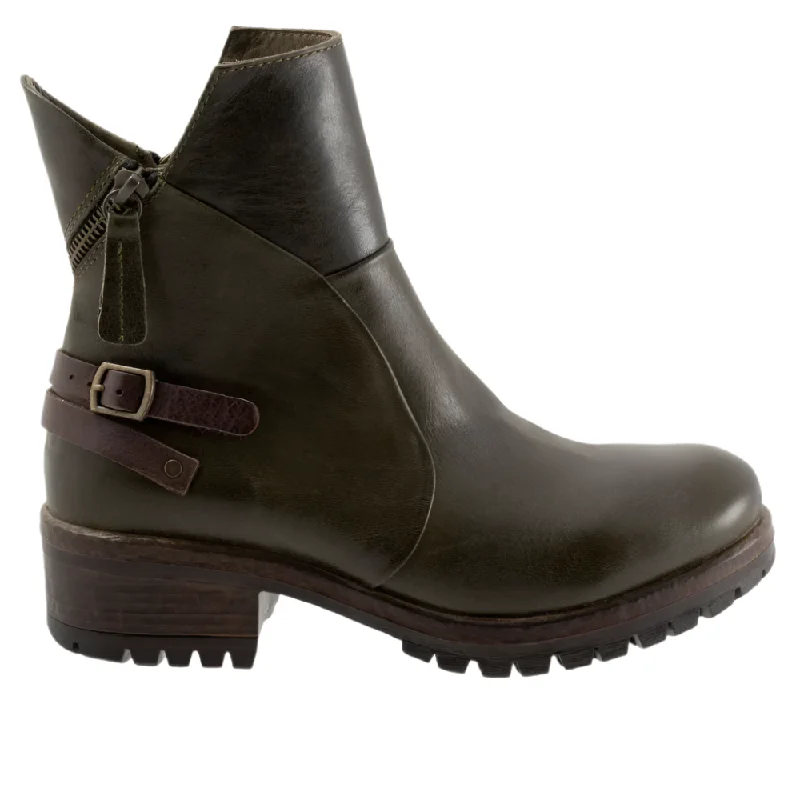 Fashion Casual Shoes Bueno Women's Fallon Zip Up Boot Olive