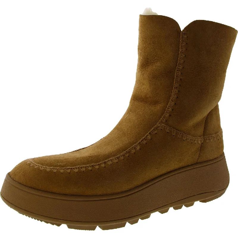 Street Chic Discounts Fitflop Womens F-MODE CROCHET Leather Pull On Winter & Snow Boots Street Chic Discounts Fitflop Womens F-MODE CROCHET Leather Pull On Winter & Snow Boots