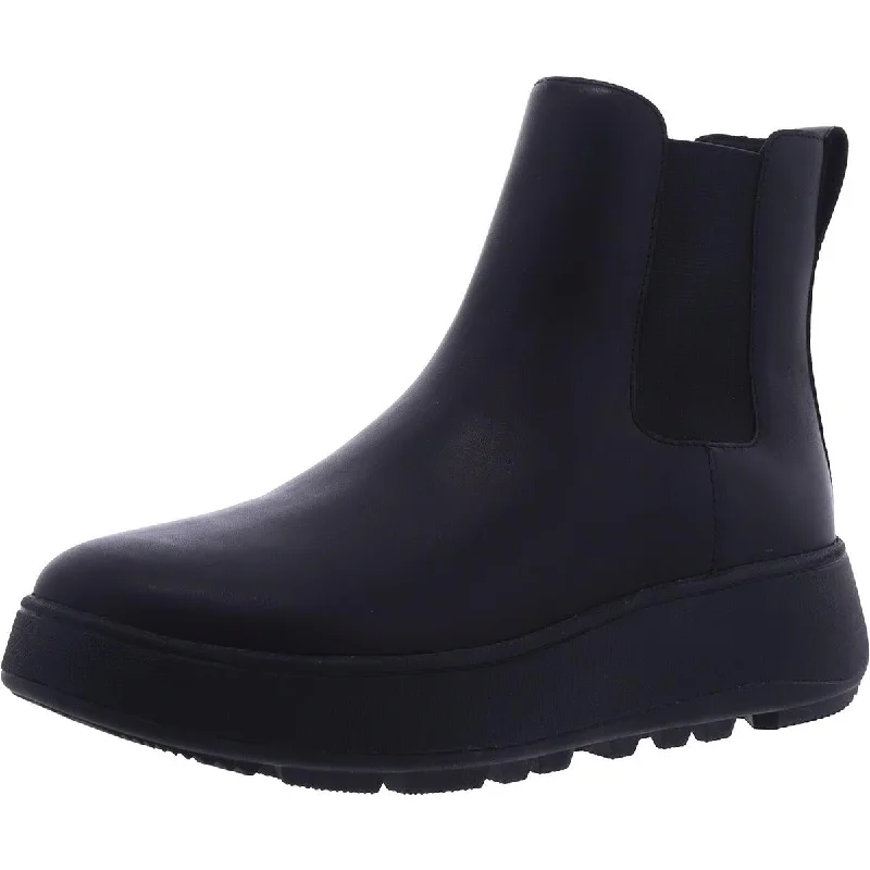 Pastel Styles Fitflop Womens F-MODE Leather Laceless Chelsea Boots