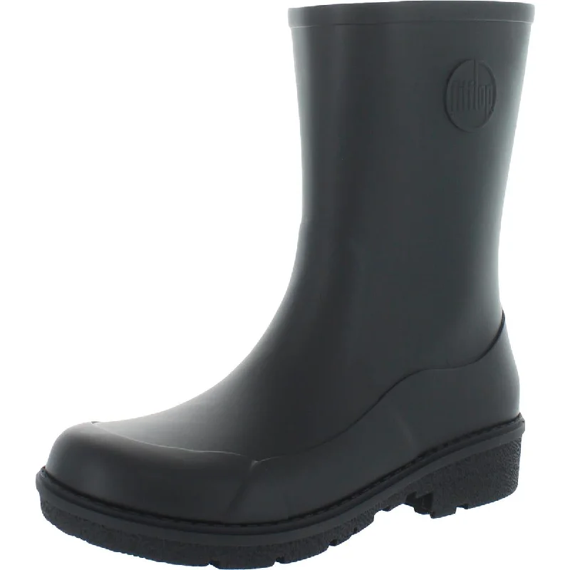 Fashion Forward Fitflop Womens Wonderwelly Short Rubber Lug Sole Rain Boots