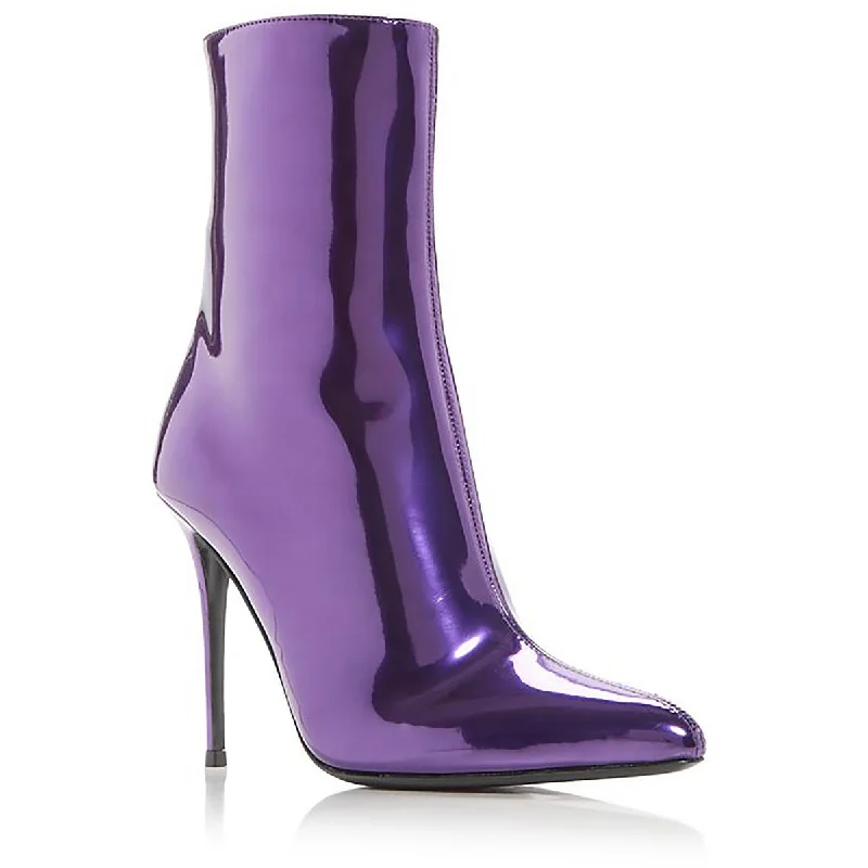 Mega Sale Giuseppe Zanotti Womens Patent Leather Stilletto Ankle Boots