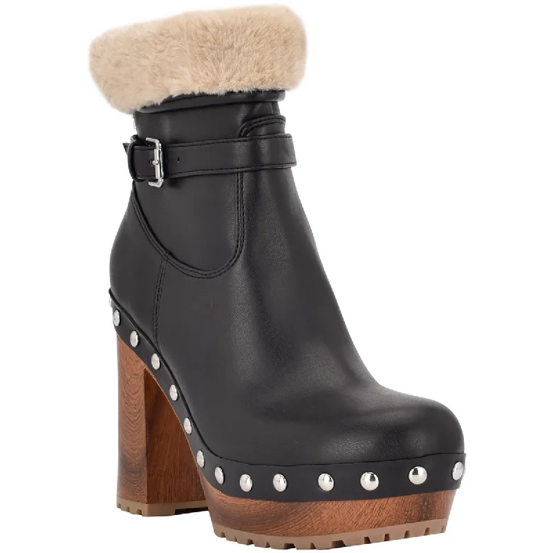 Chic Trends Unveiled Guess Womens Damina  Buckle Dressy Booties