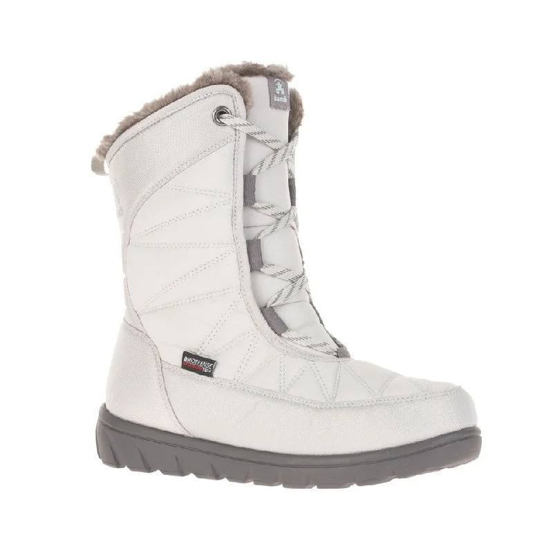 Contemporary Casual Footwear Kamik Women's Hannah Mid Boot Light Grey