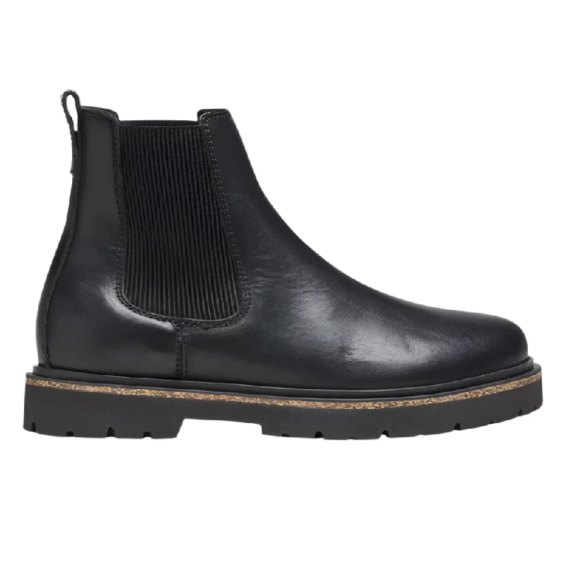 Evening Elegance Birkenstock Women's Highwood Slip On Boot Leather / Black
