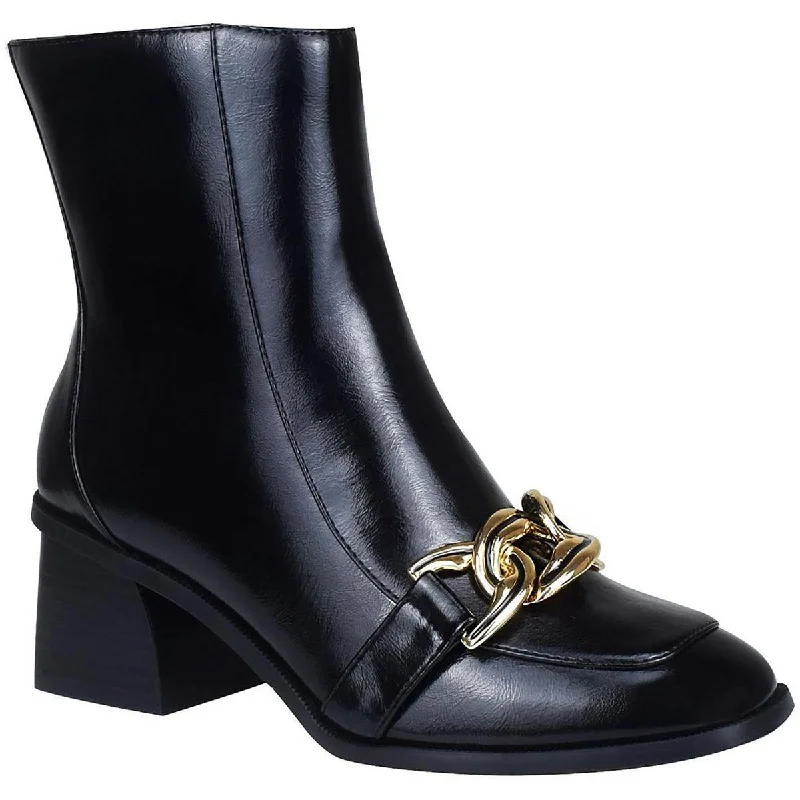 Limited Time Special Offer Impo Womens Jariel Chain Block Heel Mid-Calf Boots