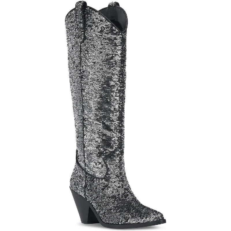 Sale Clearance INC Womens Ipiriah Tall Cowboy, Western Boots