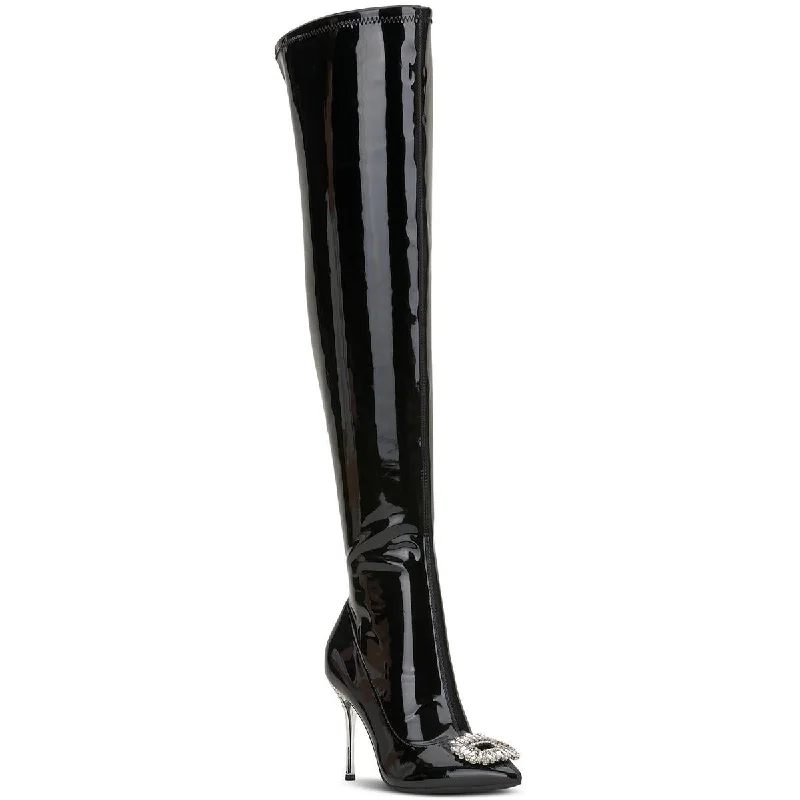Fashionista Sale INC Womens Romina Pumps Tall Knee-High Boots