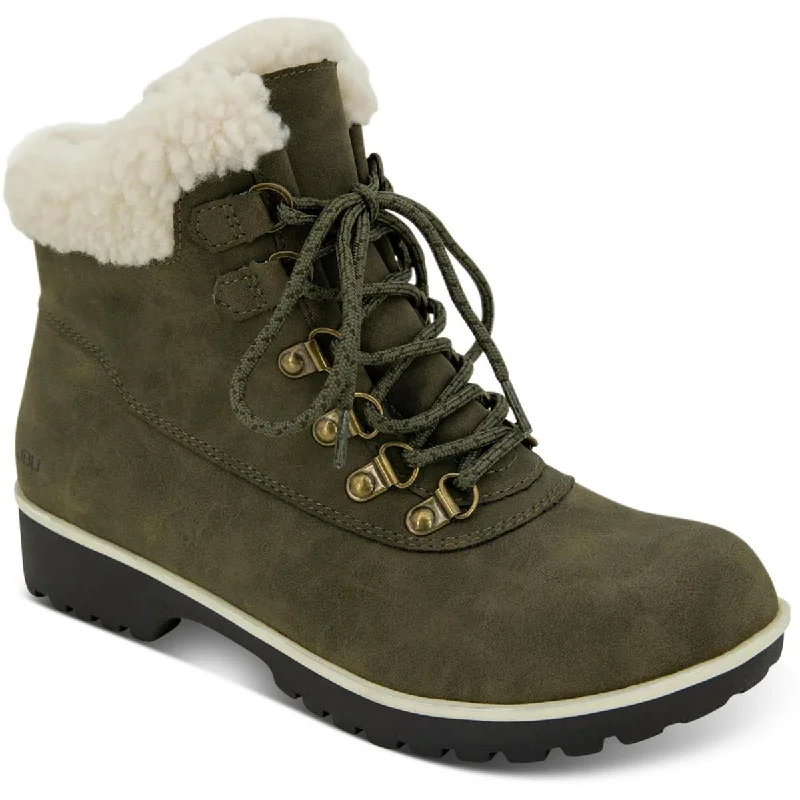Stylish Looks JBU by Jambu Womens Blue Creek Faux Suede Outdoor Hiking Boots