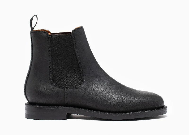 Fashion Sale Josephine Chelsea Boot Black Waxed Commander